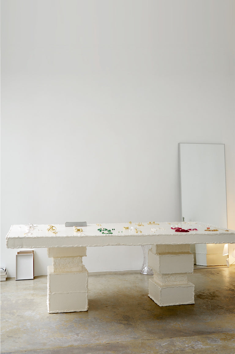 White Large Table