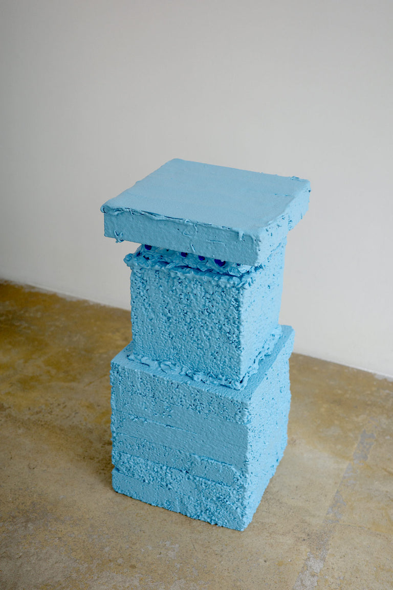 Blue Small Plinth