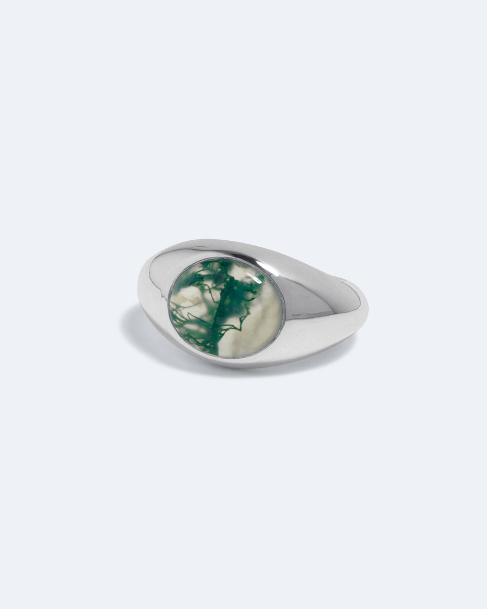 Mythe - Bague en oxyde de zirconium et vermeil