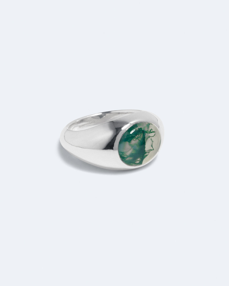 Mythe - Bague en oxyde de zirconium et vermeil