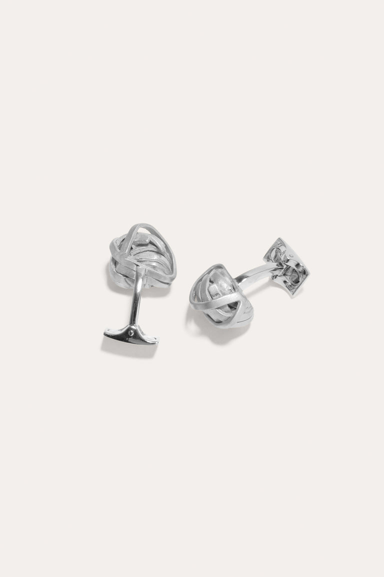 Dossing Around - Platinum Plated Cufflinks