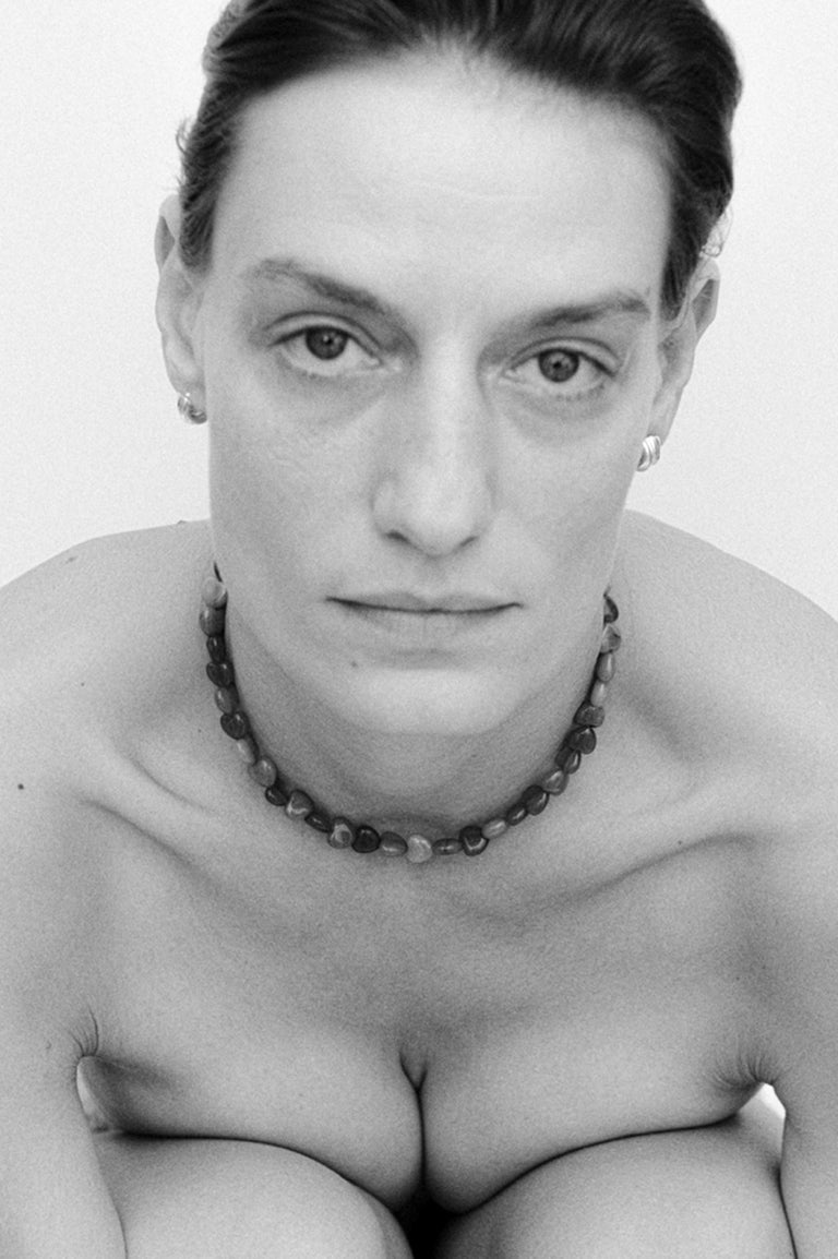 La fenêtre du cœur - Collier perles cœur bleues et argent recyclé