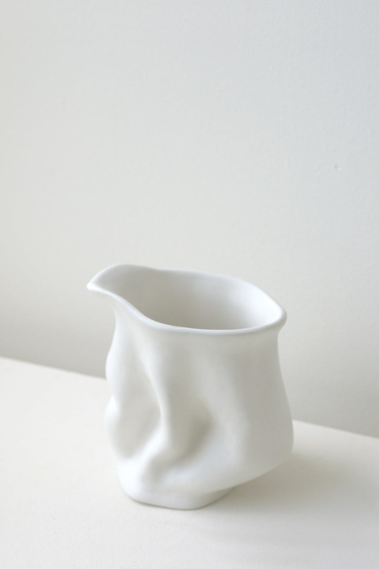 Milk Jug - Vessel in Matte White