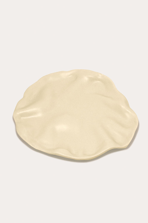The Perfect Plate to Confound an In‐Law - Medium Plate in Matte Yellow