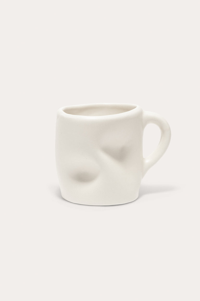 Bumpity Bump Bump - Mug in Matte White