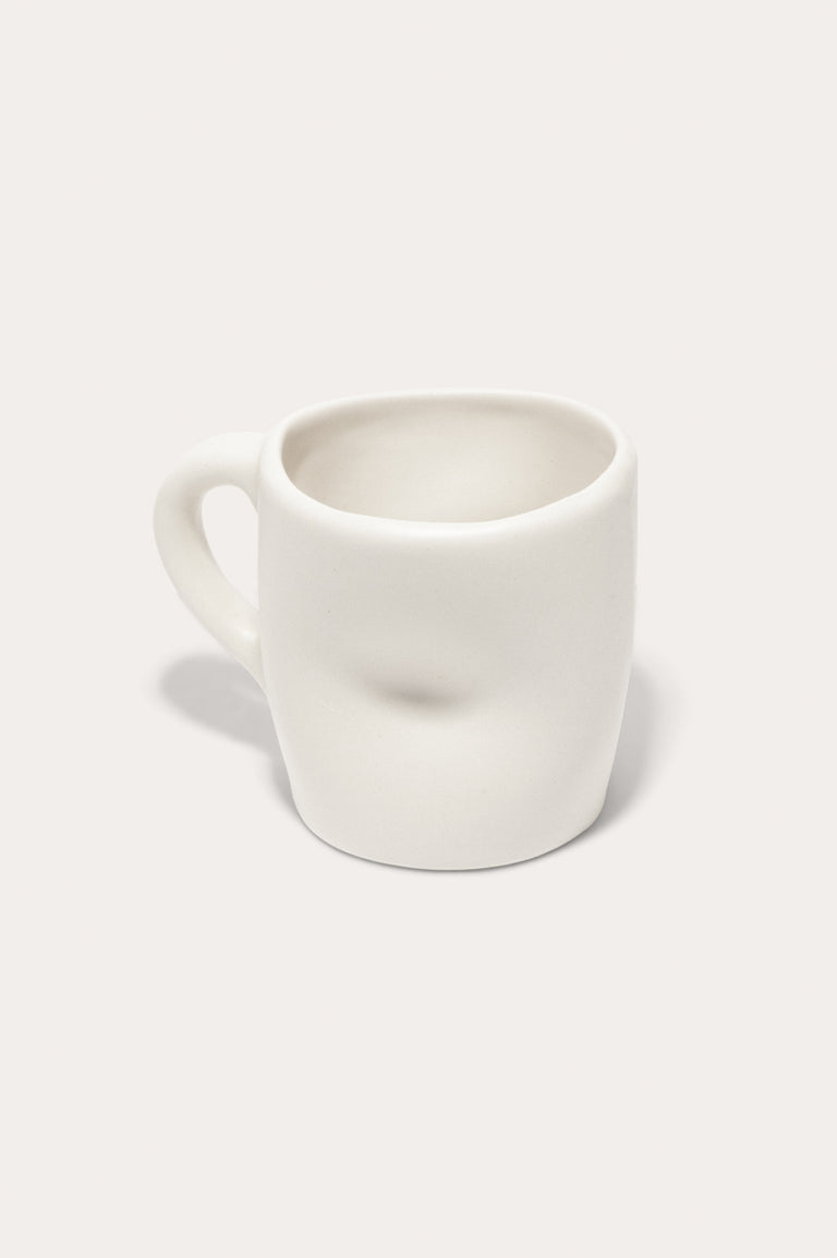 Bumpity Bump Bump - Mug in Matte White