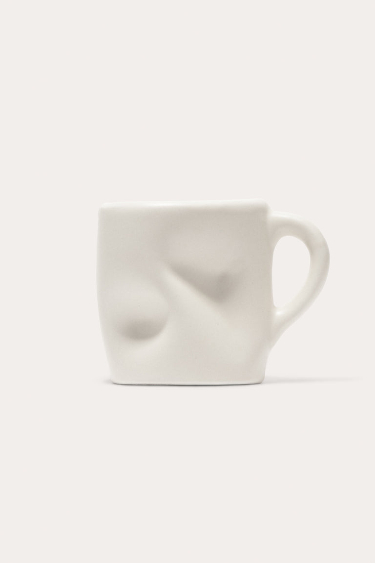 Bumpity Bump Bump - Mug in Matte White