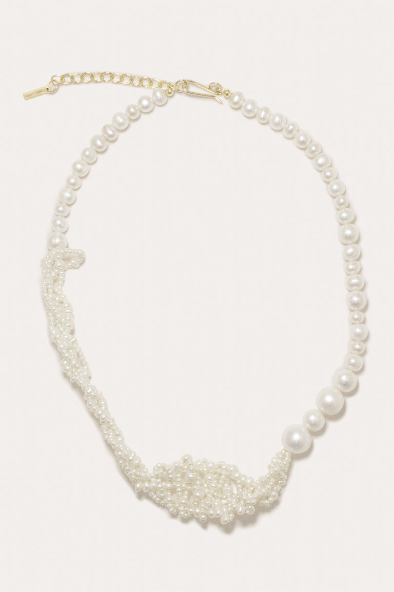 Cove - Collier perles et vermeil recyclé