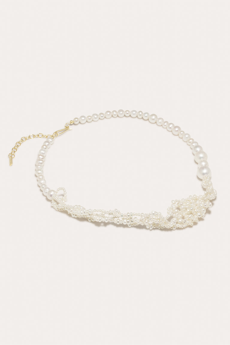 Cove - Collier perles et vermeil recyclé
