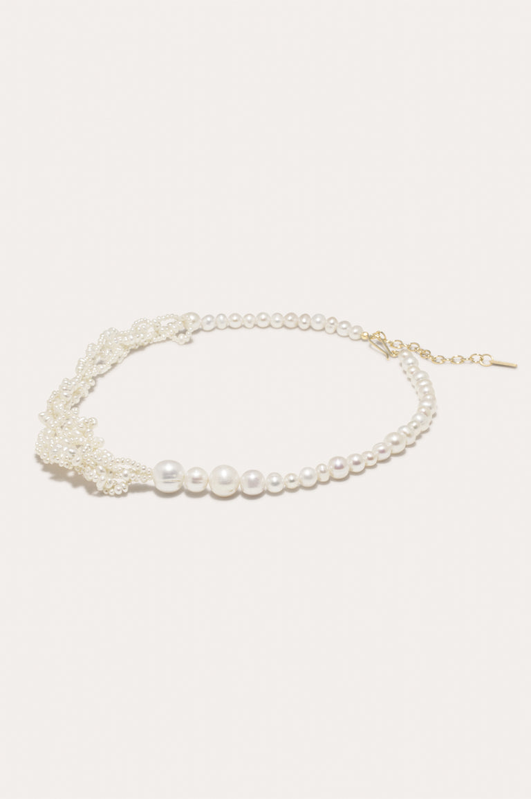 Cove - Collier perles et vermeil recyclé