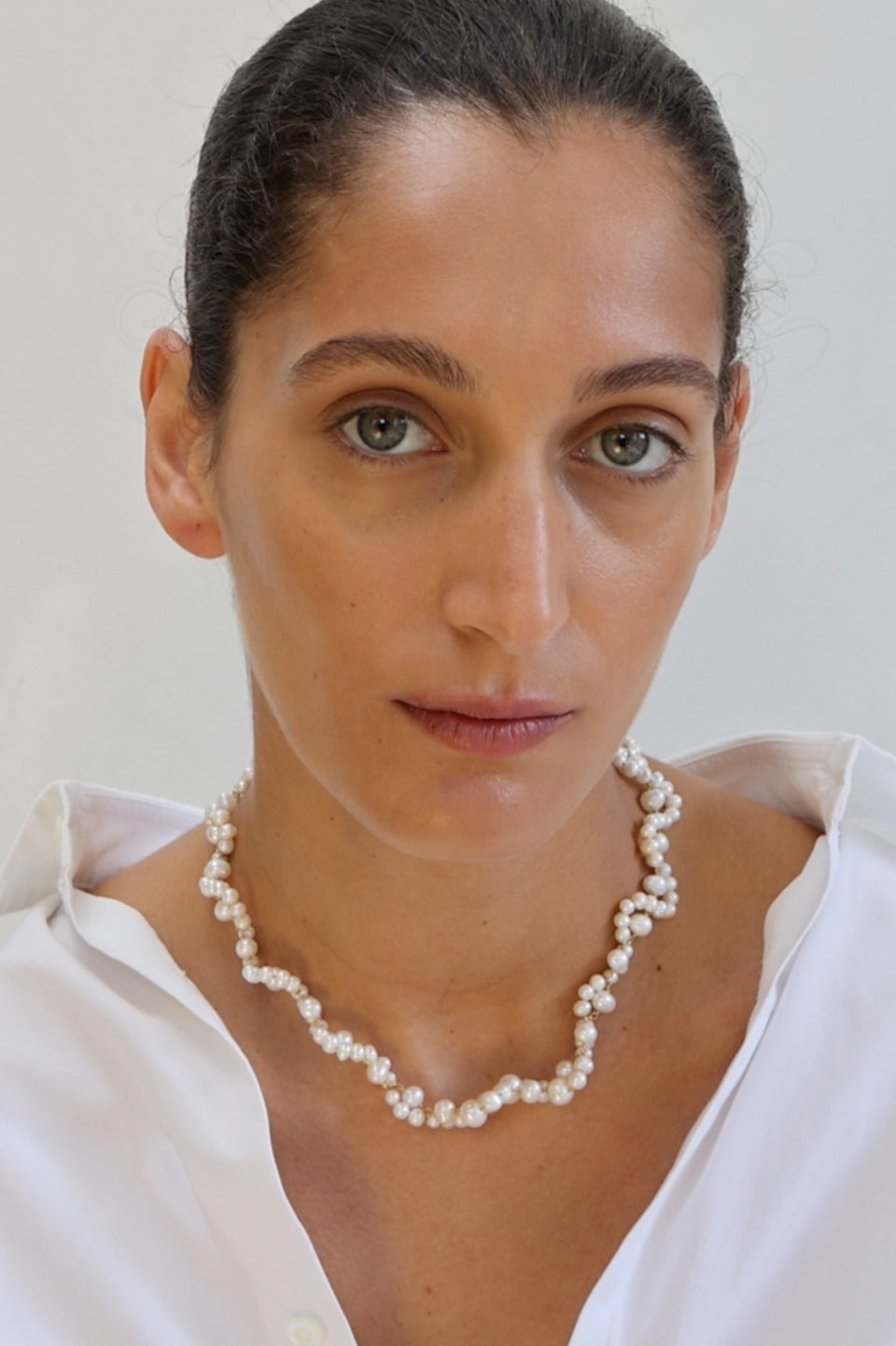 Tide - Pearl and Recycled Gold Vermeil Necklace