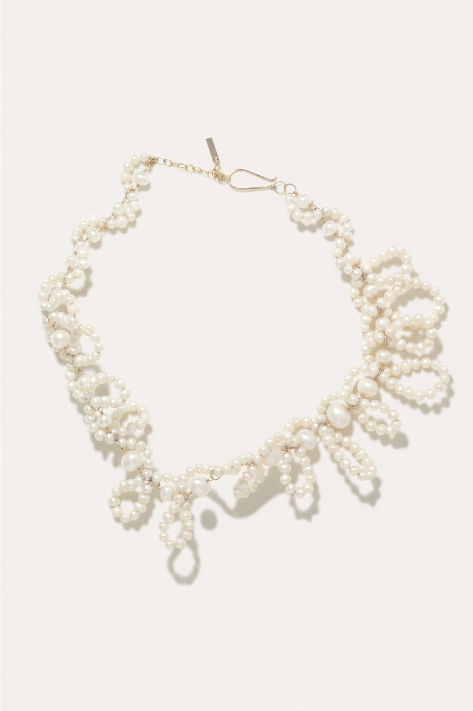 When We Were Young - Pearl and Recycled Gold Vermeil Necklace