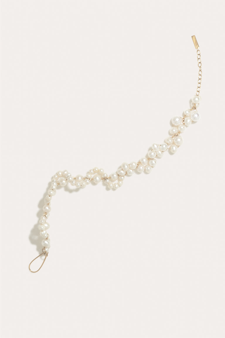Tide - Pearl and Recycled Gold Vermeil Bracelet