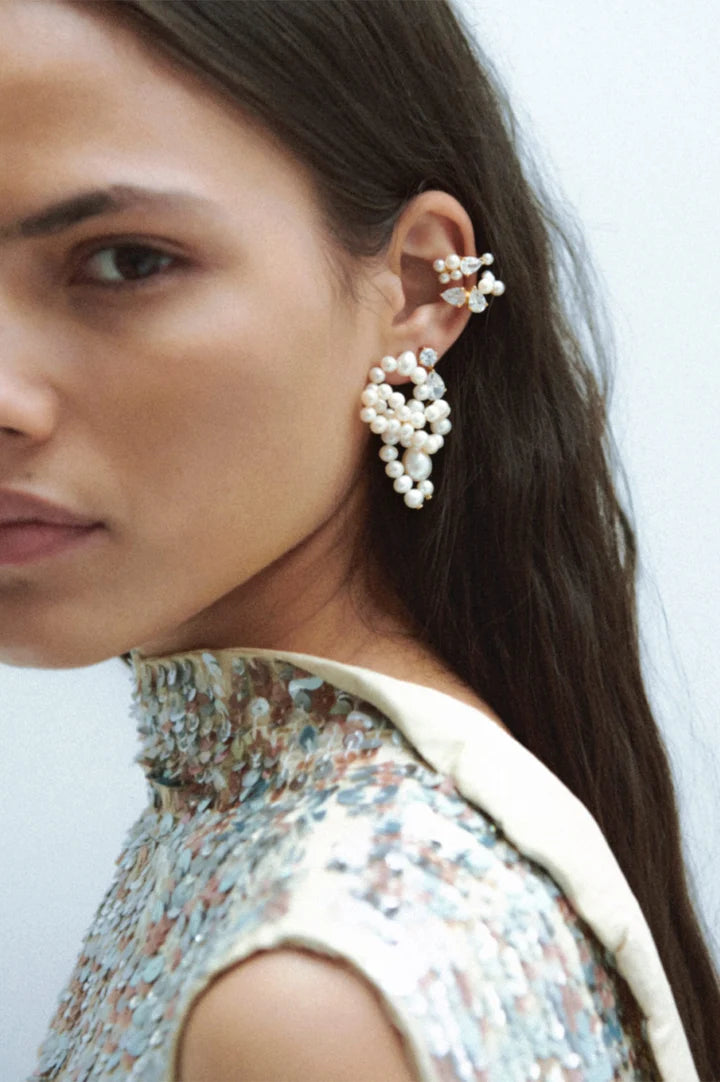 Boucles d'oreilles en perles