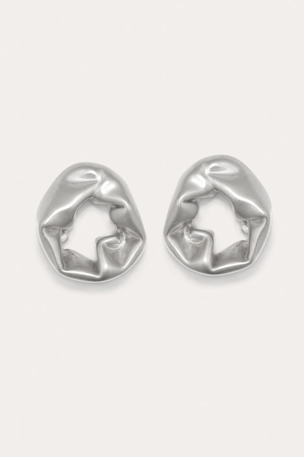 Scrunch - Boucles d'oreilles en argent recyclé