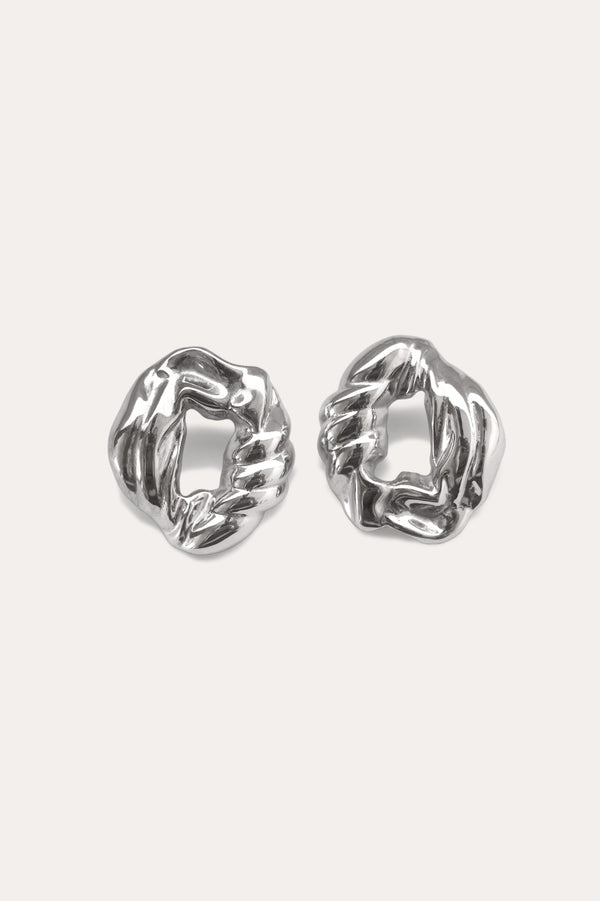 Destination inconnue - Boucles d'oreilles en argent recyclé