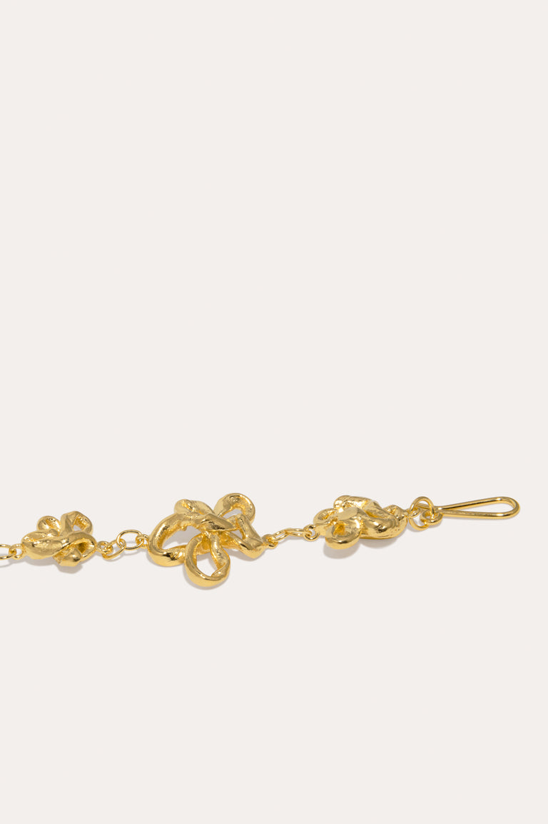 The Past Within The Present - Gold Plated Bracelet