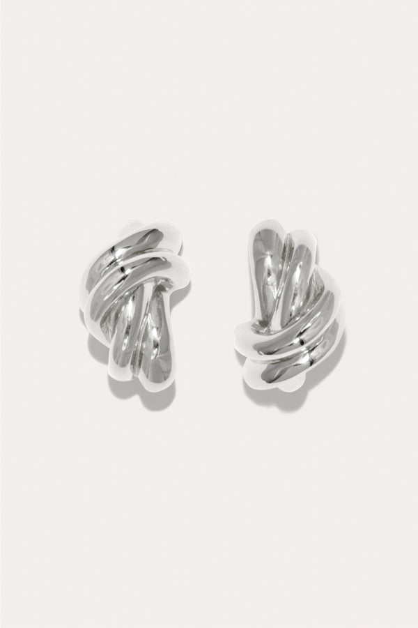 Boucles d'oreilles bouilloire - Argent recyclé