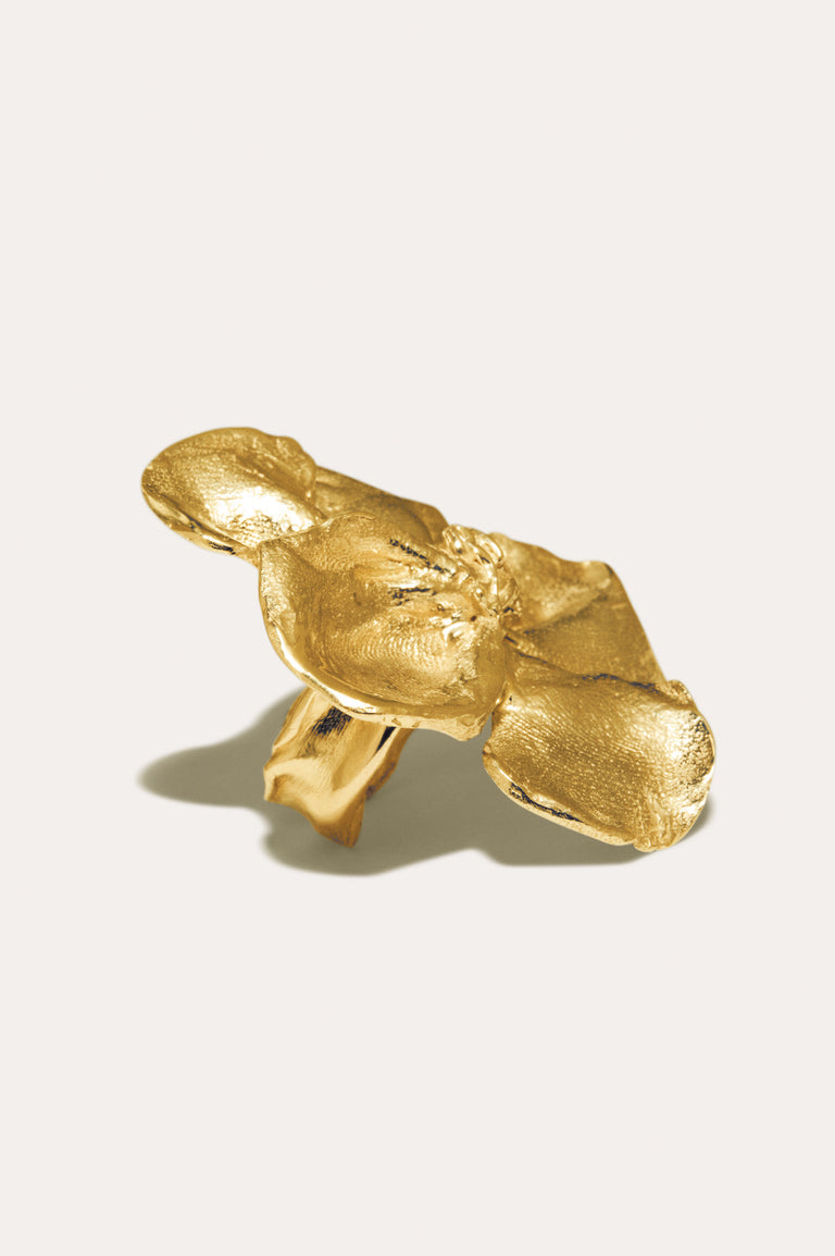 Love Don’t Lie - Bague Plaqué Or