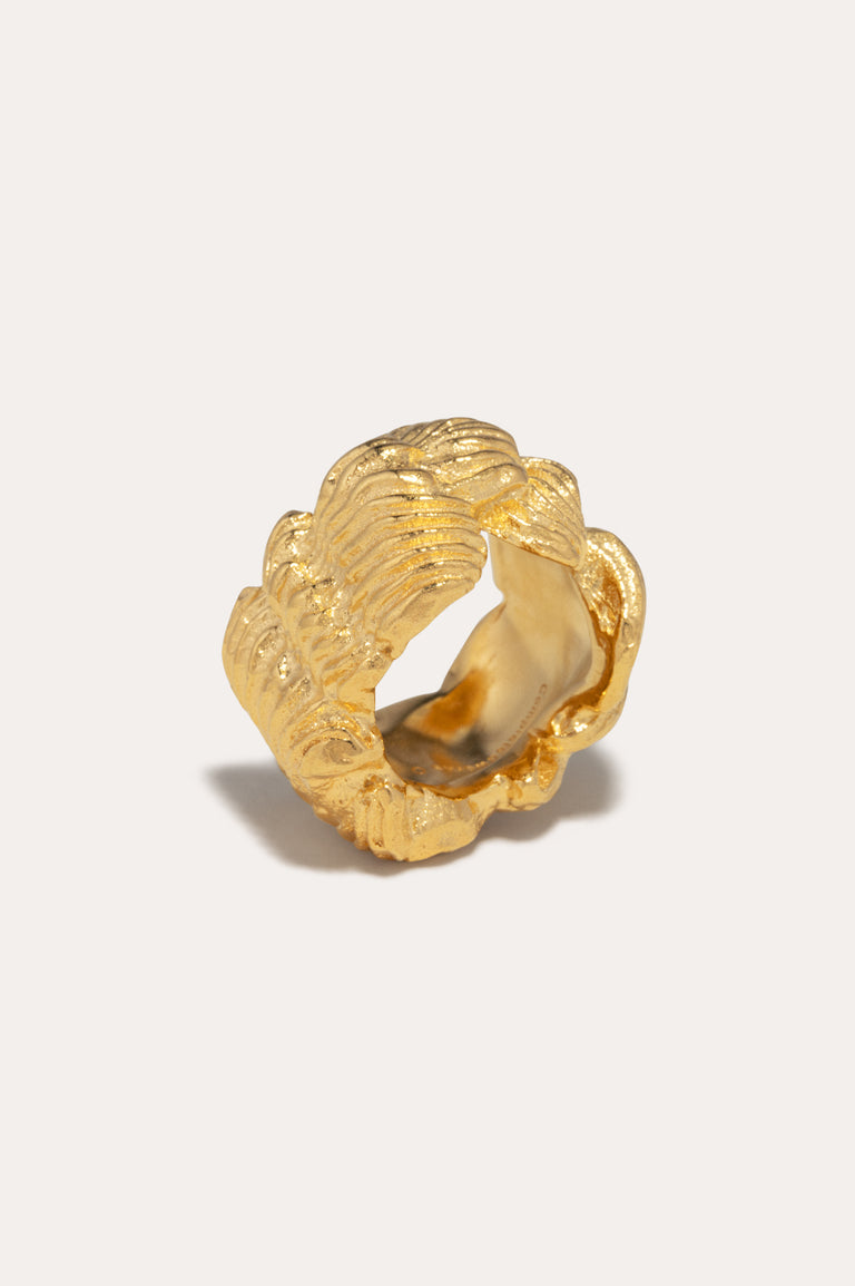 Buttercream (Or, The Icing on the Cake) - Gold Plated Ring