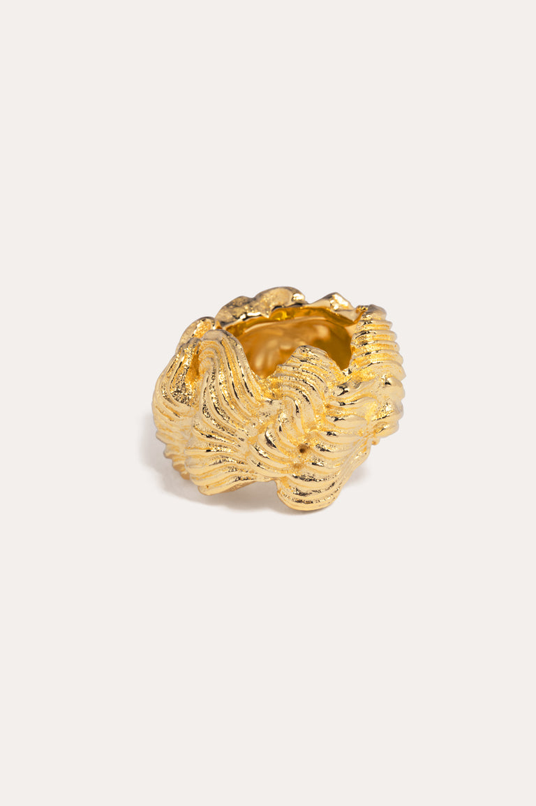 Buttercream (Or, The Icing on the Cake) - Gold Plated Ring