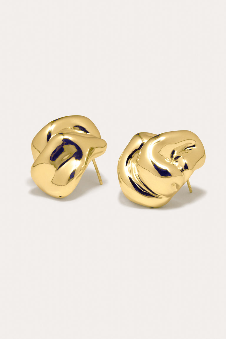 Knoll - Recycled Gold Vermeil Earrings