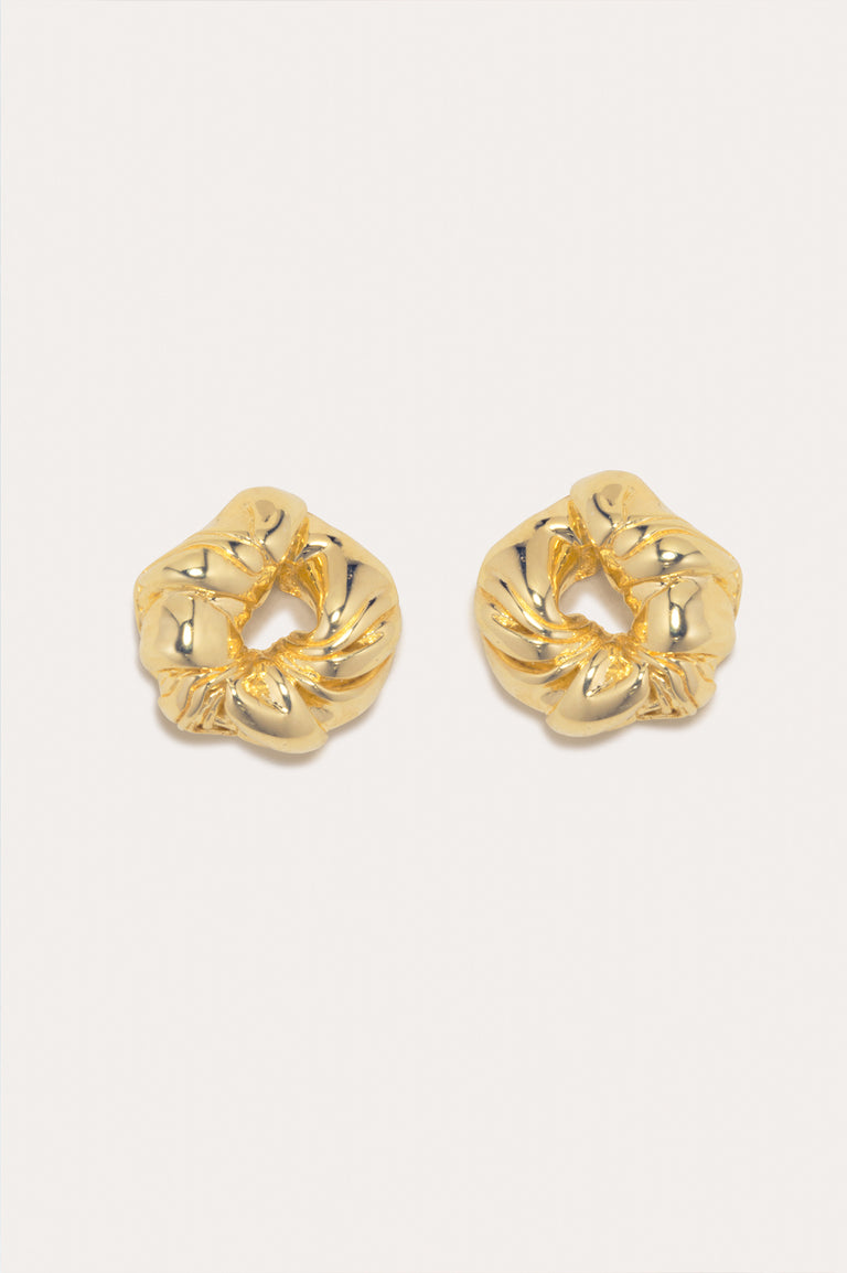 R2216 - Recycled Gold Vermeil Earrings