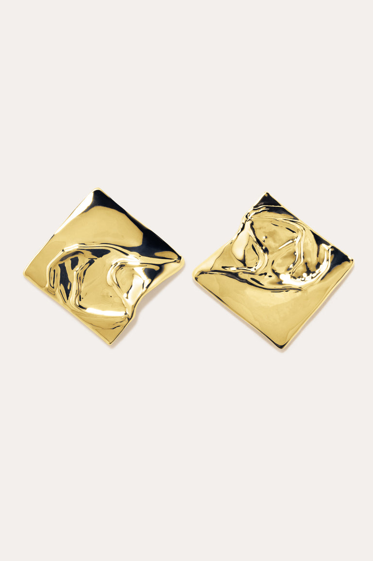 R2221 - Boucles d'oreilles en vermeil recyclé