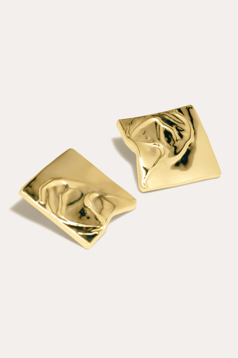 R2221 - Boucles d'oreilles en vermeil recyclé