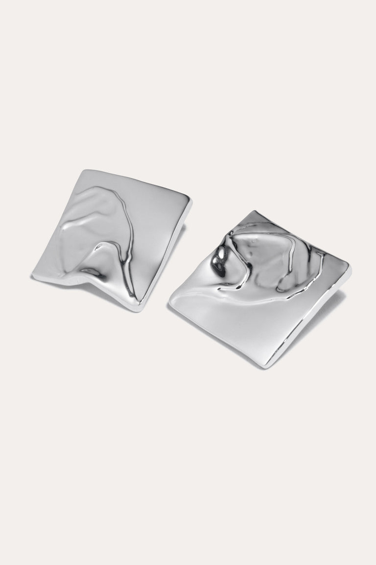R2221 - Boucles d'oreilles en argent recyclé