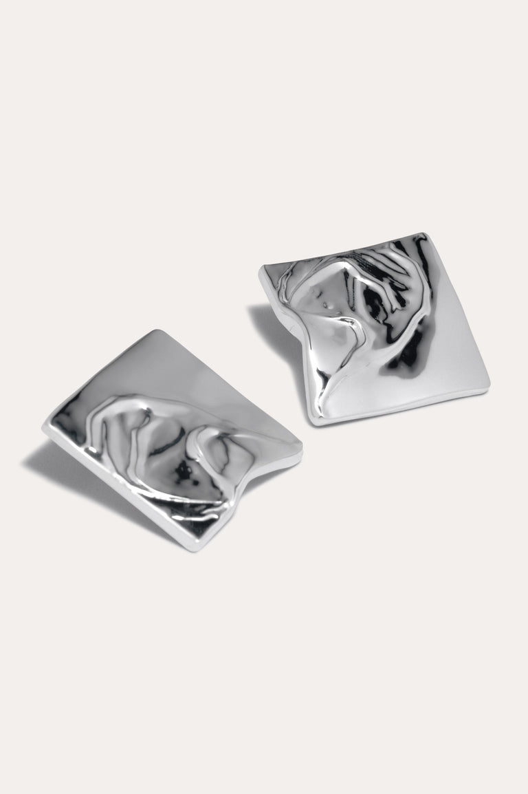 R2221 - Boucles d'oreilles en argent recyclé