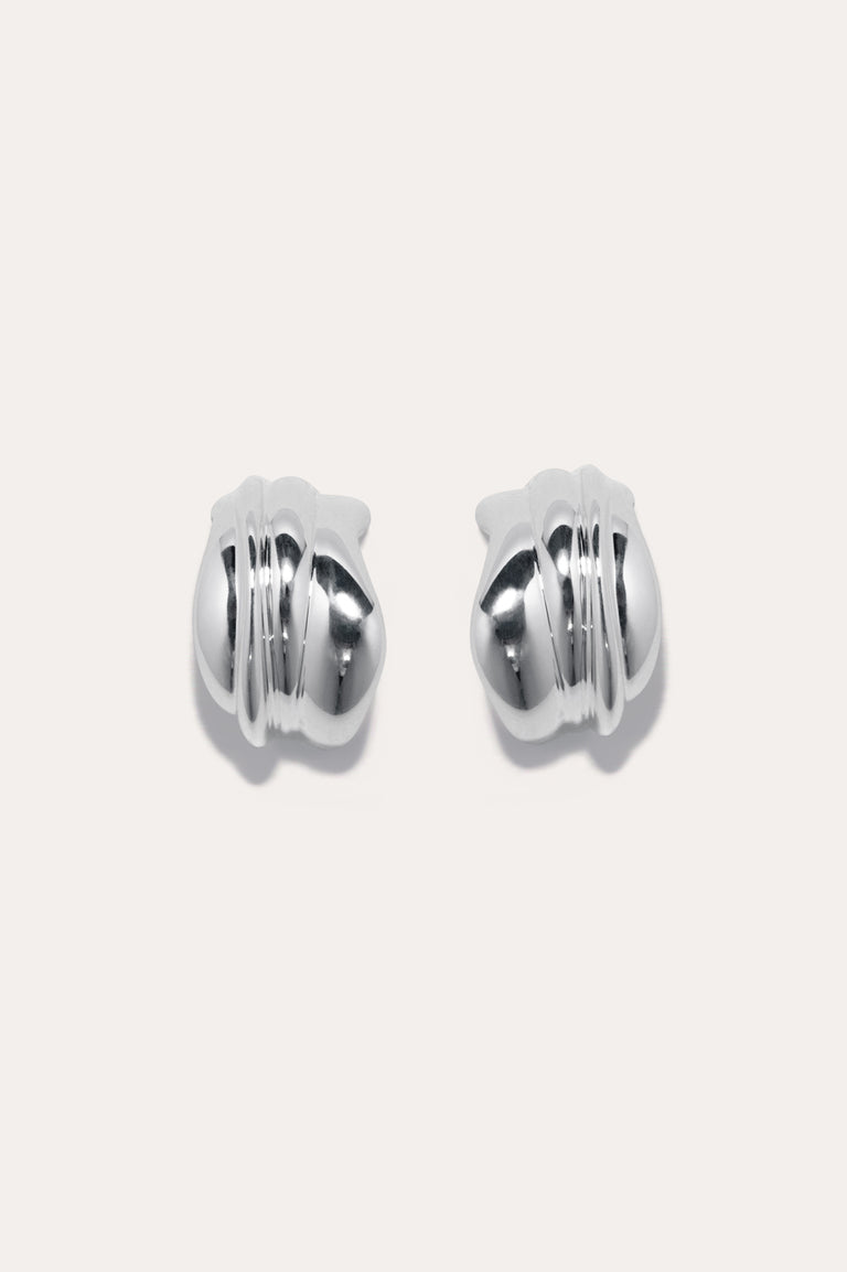 Rivage - Boucles d'oreilles en argent recyclé
