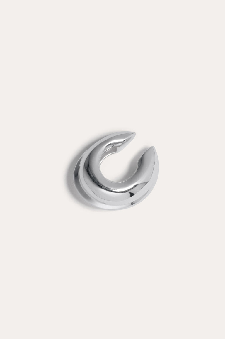 Est-ce captivant ? - Lot de 3 boucles d'oreilles manchette plaquées argent