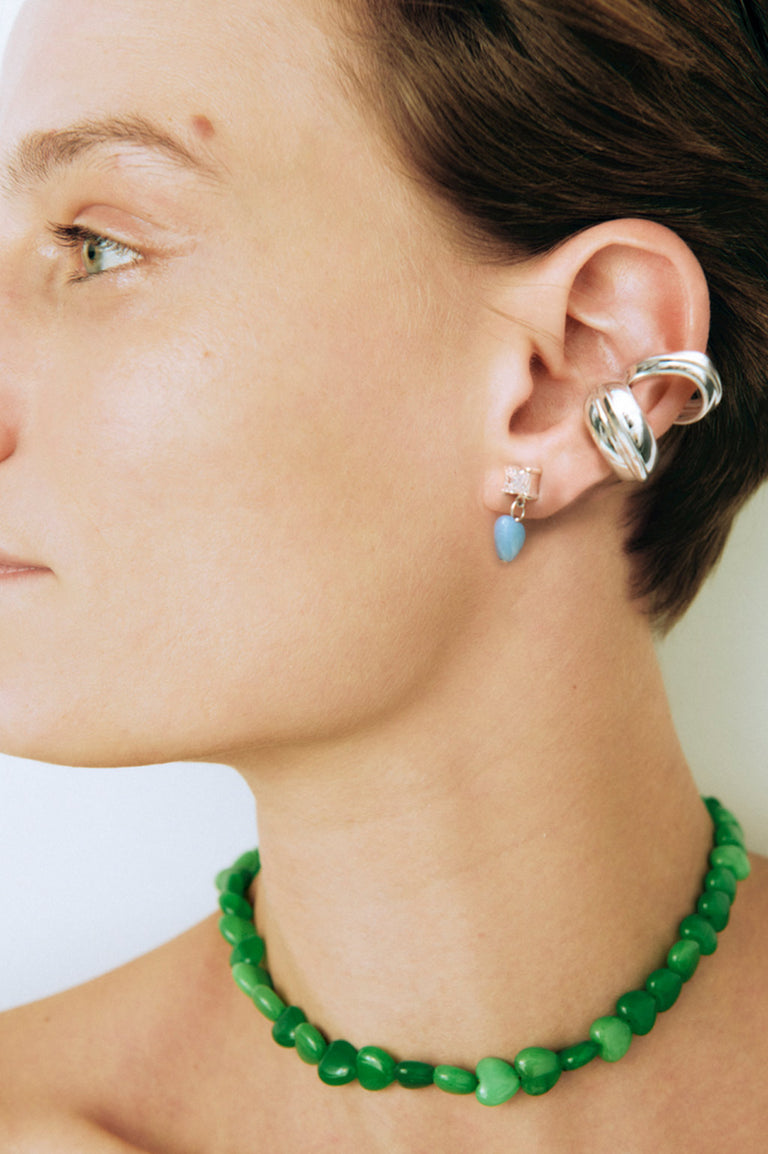 Est-ce captivant ? - Lot de 3 boucles d'oreilles manchette plaquées argent