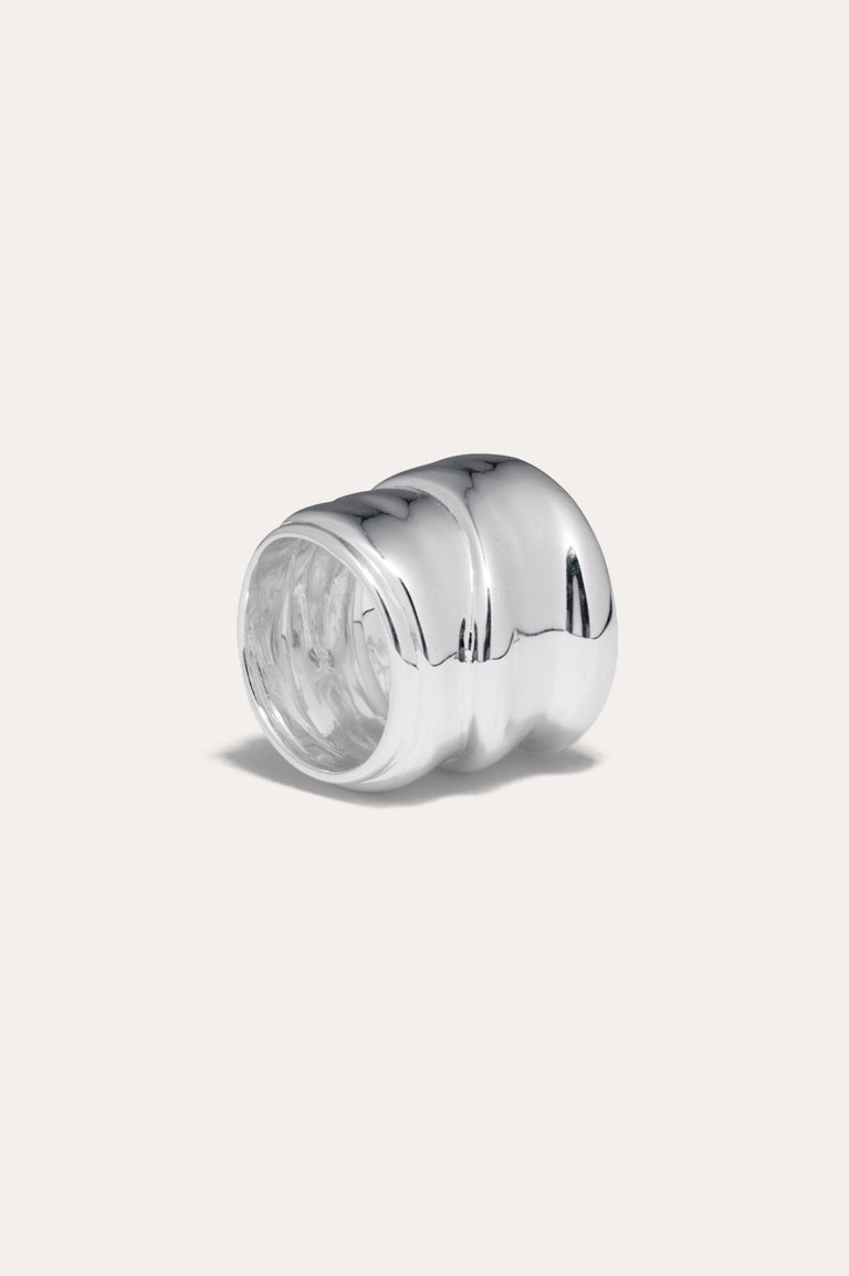 Estran - Bague en argent recyclé
