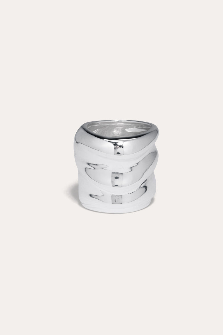 Estran - Bague en argent recyclé