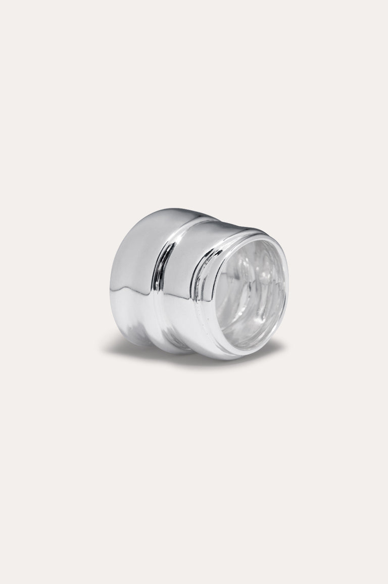 Estran - Bague en argent recyclé