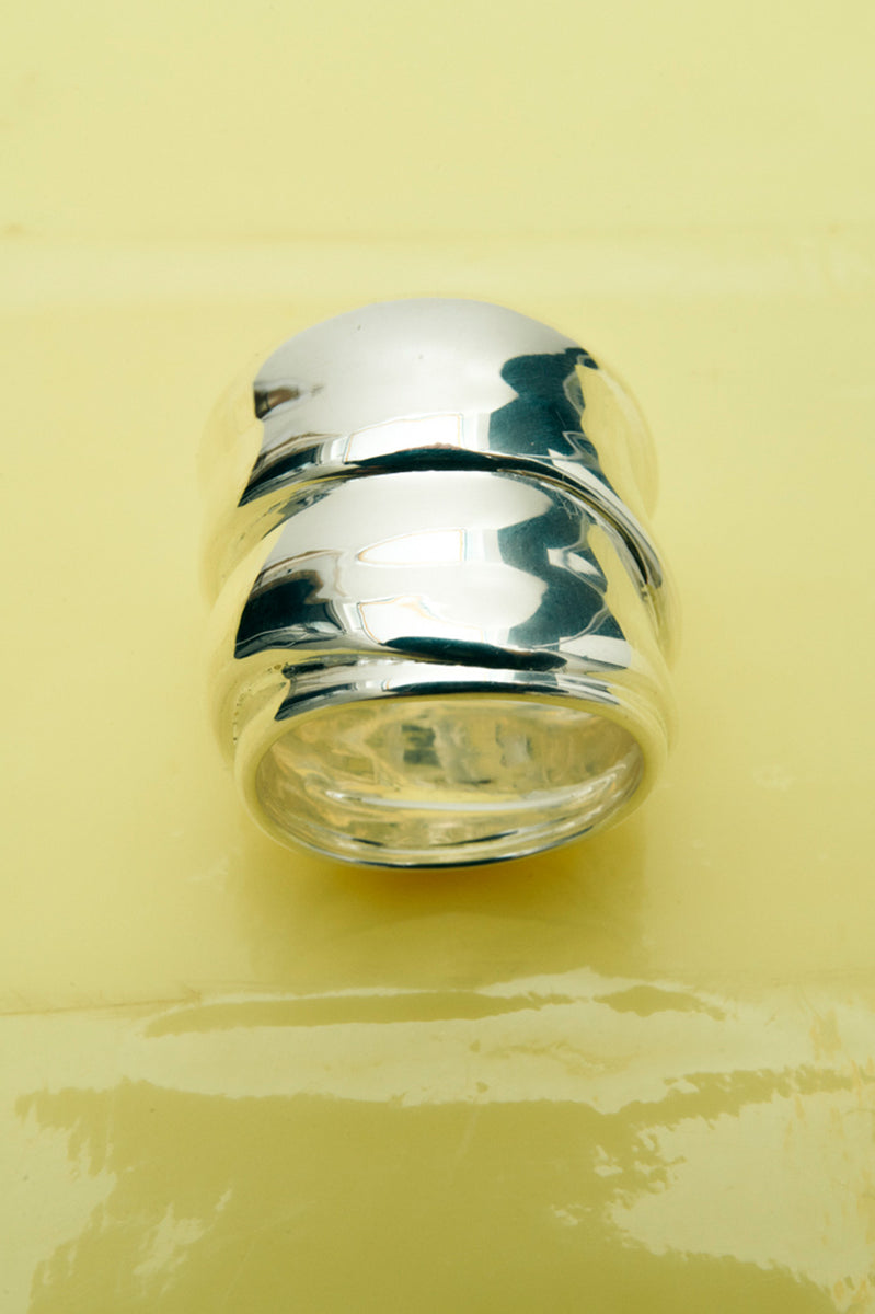Suffield Rings Foreshore - Recycled Silver Ring | Completedworks