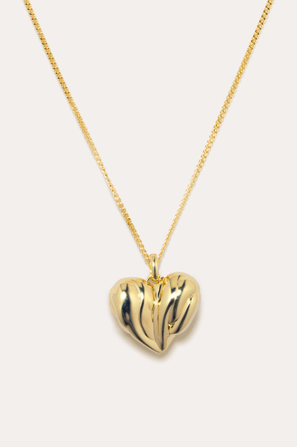 Love Don't Lie - Pendentif en vermeil recyclé