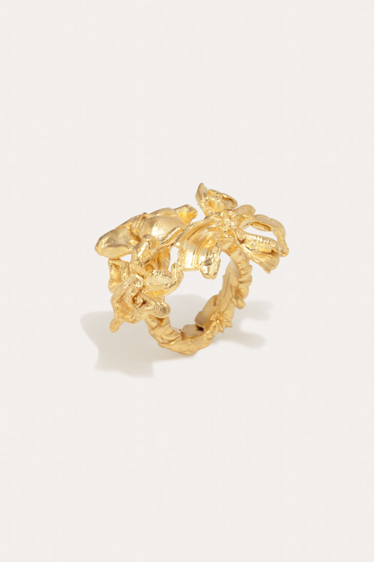 In a Perfect World - Gold Plated Ring