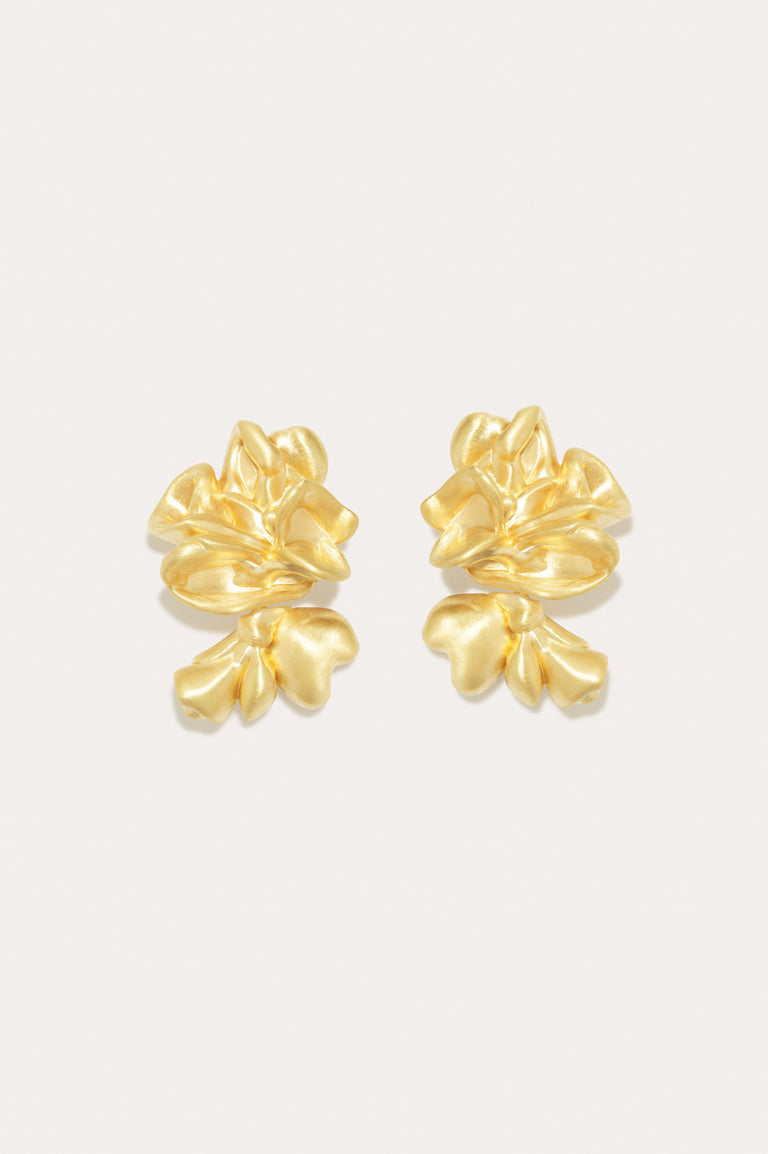 Splotch - Recycled Gold Vermeil Earrings