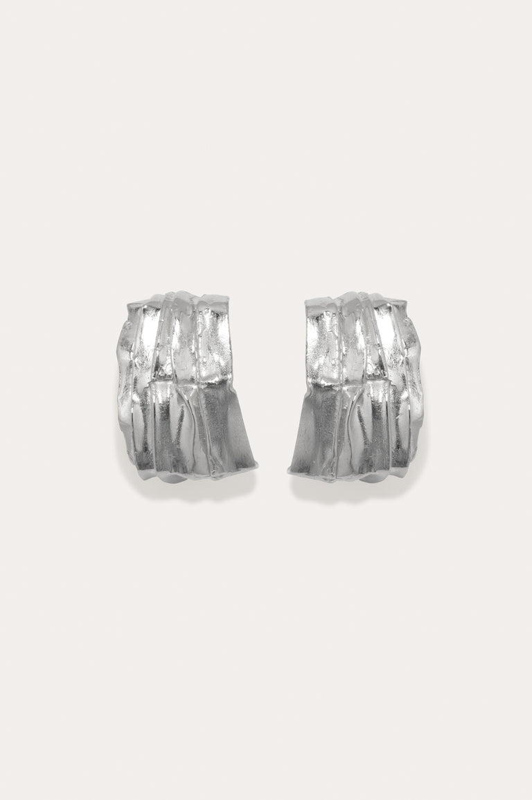 R2256 - Boucles d'oreilles plaquées argent