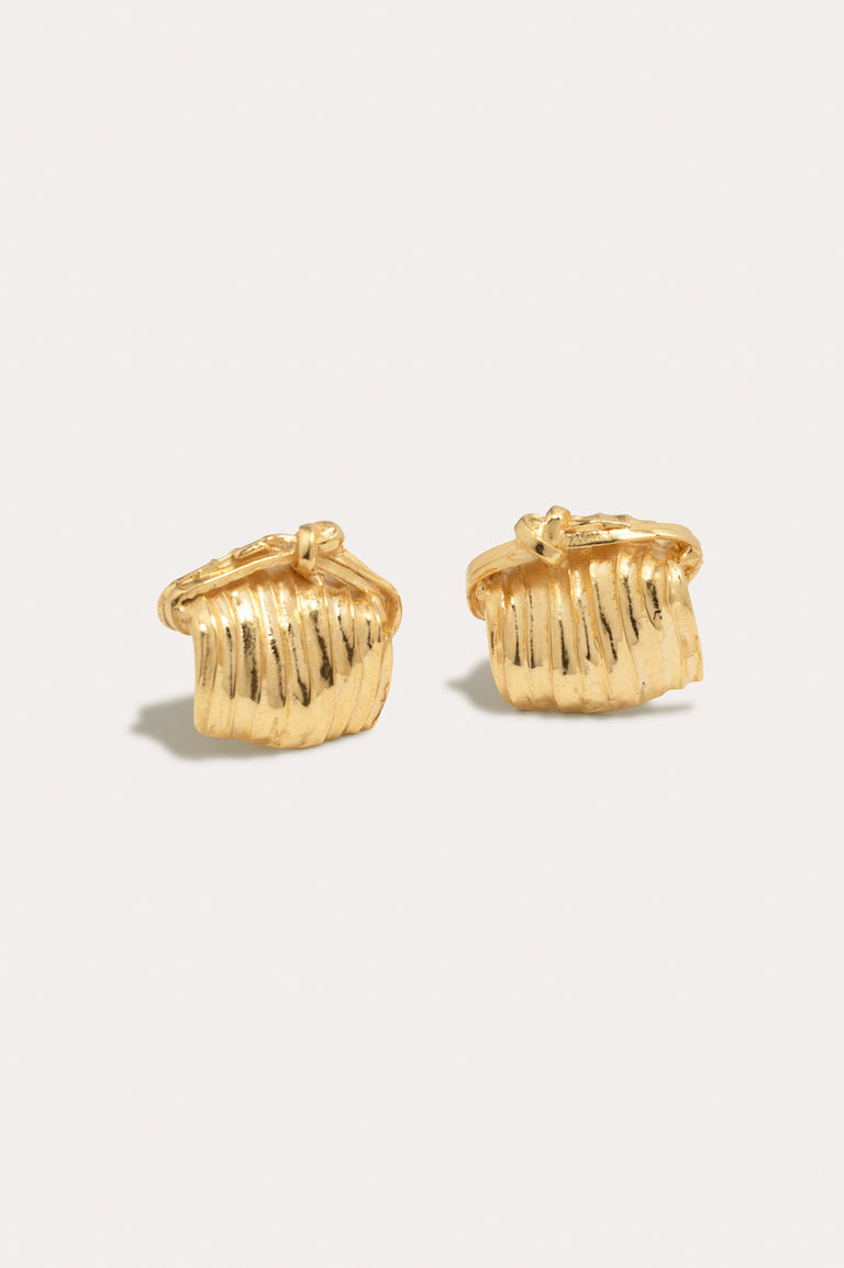 R2257 - Boucles d'oreilles en vermeil recyclé