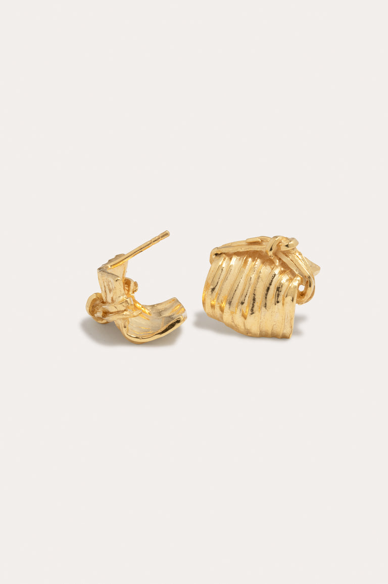 R2257 - Boucles d'oreilles en vermeil recyclé