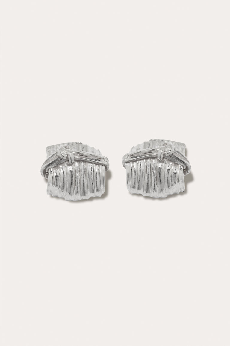 R2257 - Boucles d'oreilles en argent recyclé
