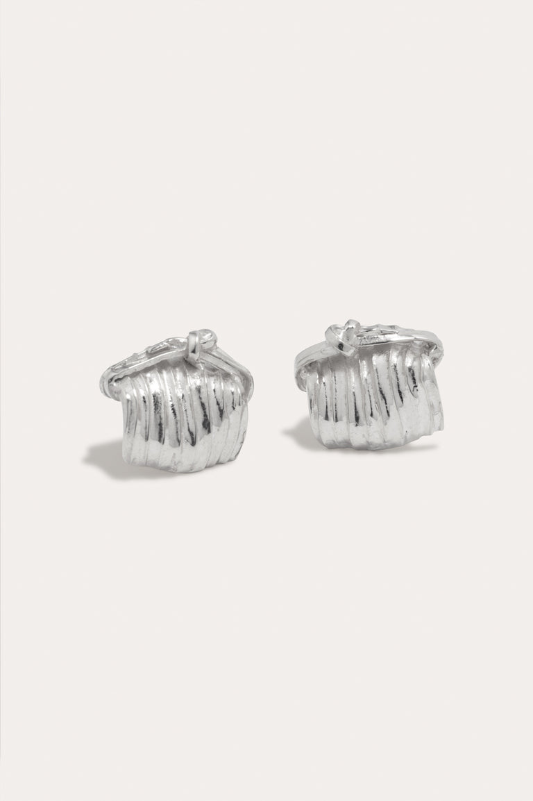 R2257 - Boucles d'oreilles en argent recyclé