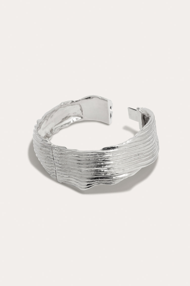 R2258 - Manchette plaquée argent