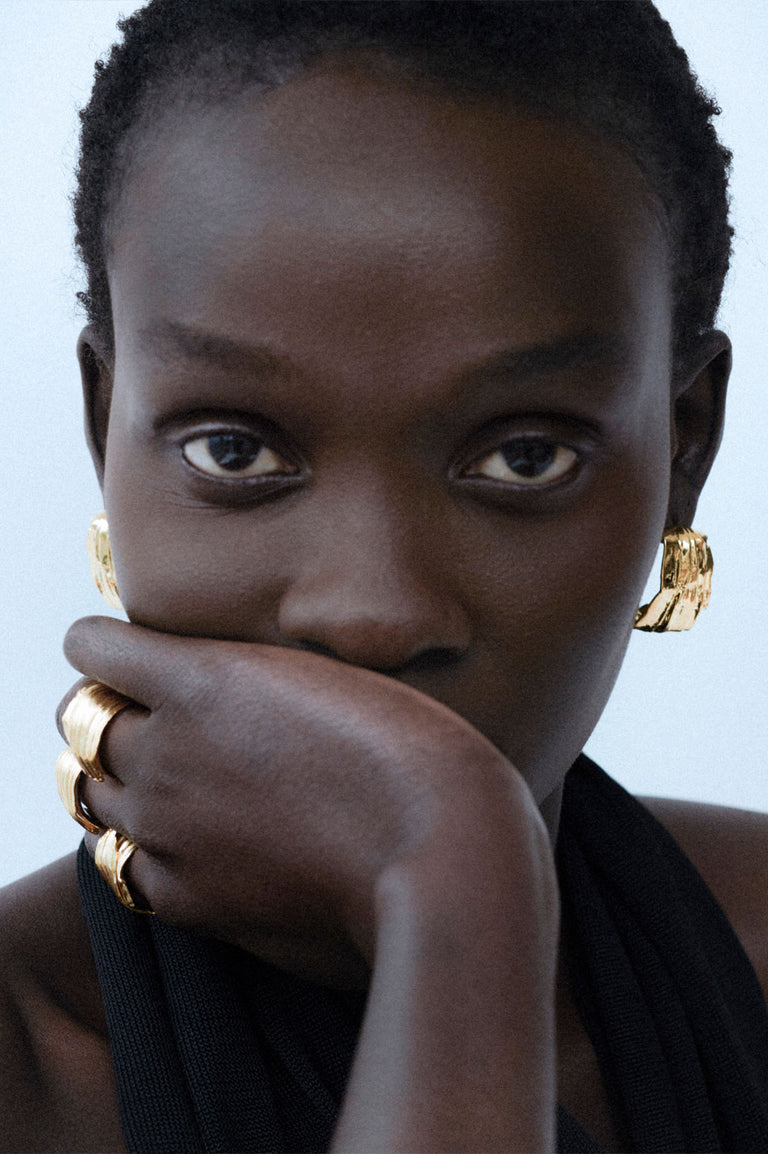 Destiny’s Tributaries - Gold Plated Ring