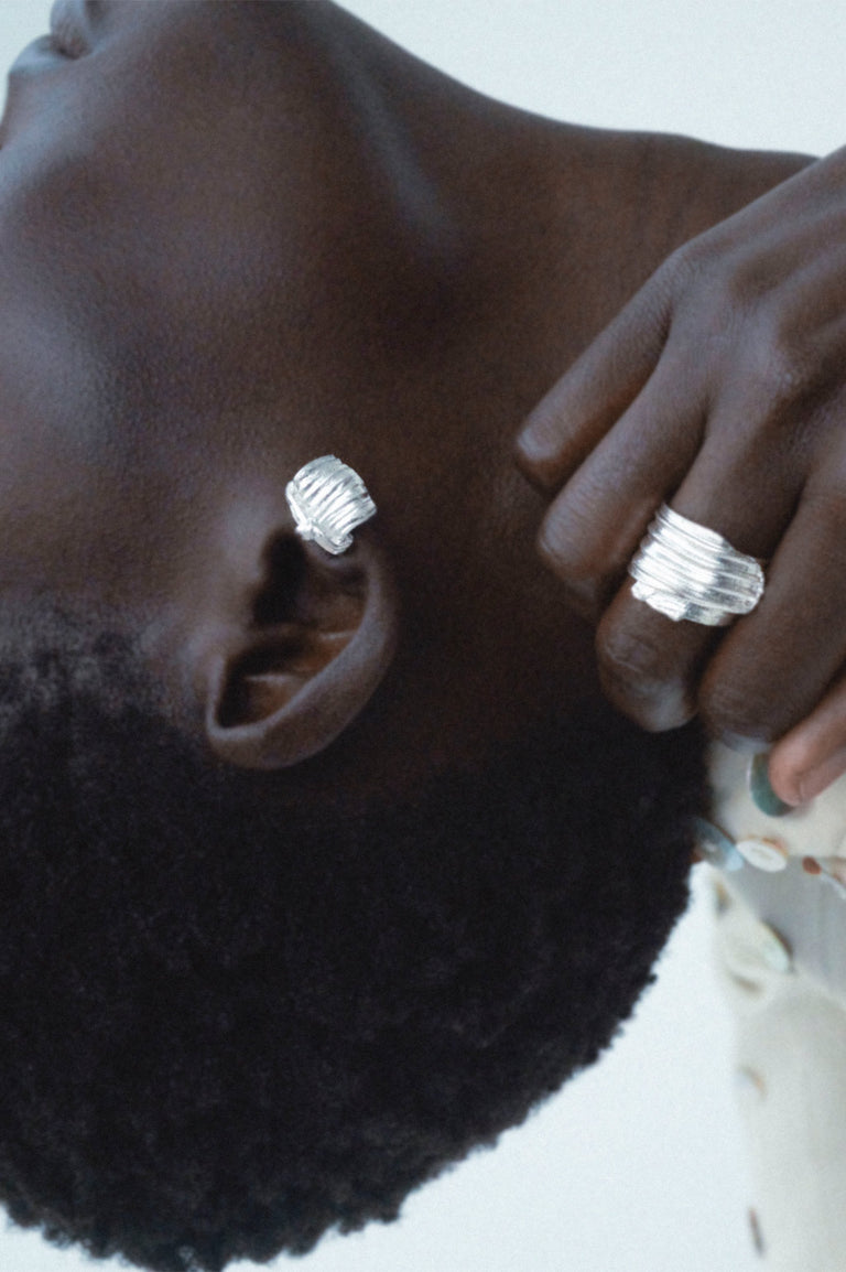 R2259 - Bague en argent recyclé