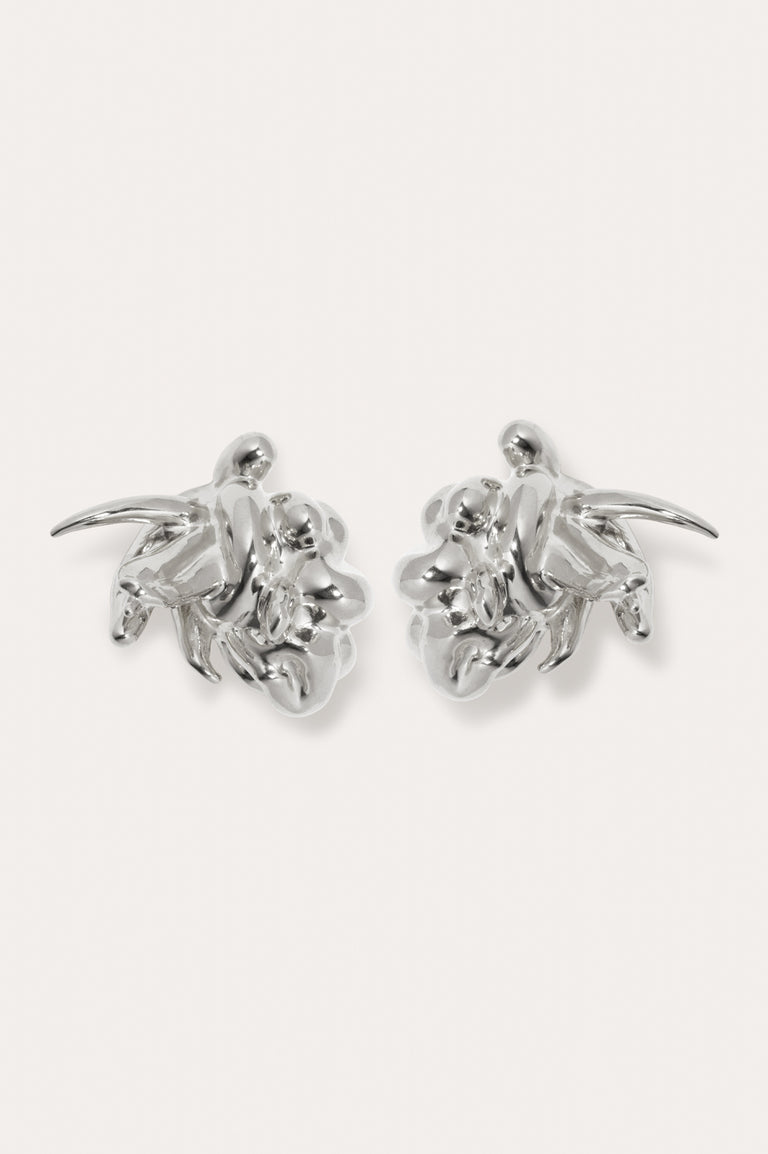 R2265 - Boucles d'oreilles en argent recyclé